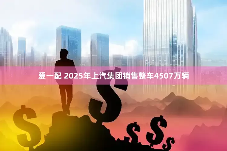 爱一配 2025年上汽集团销售整车4507万辆